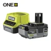 KIT ENERGIA CARICABATTERIA + BATTERIA RYOBI 18V 4 ah