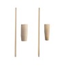 MANICO LEGNO 150CM A CONO