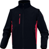 GIACCA SOFTSHELL DELTA PLUS "MYSEN2" NERO-GRIGIO VESTIB. DONNA