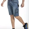JEANS DA LAVORO CORTO MULTITASCHE