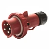 SPINA CEE ROSSA 380V 16A MASCHIO 4 POLI + 1 TERRA